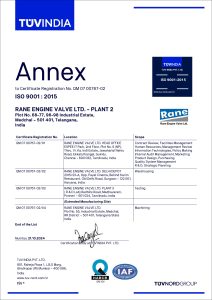 P2 Certificate_NABCB_ISO_9001 - Rane Engine Plant 2-images-1