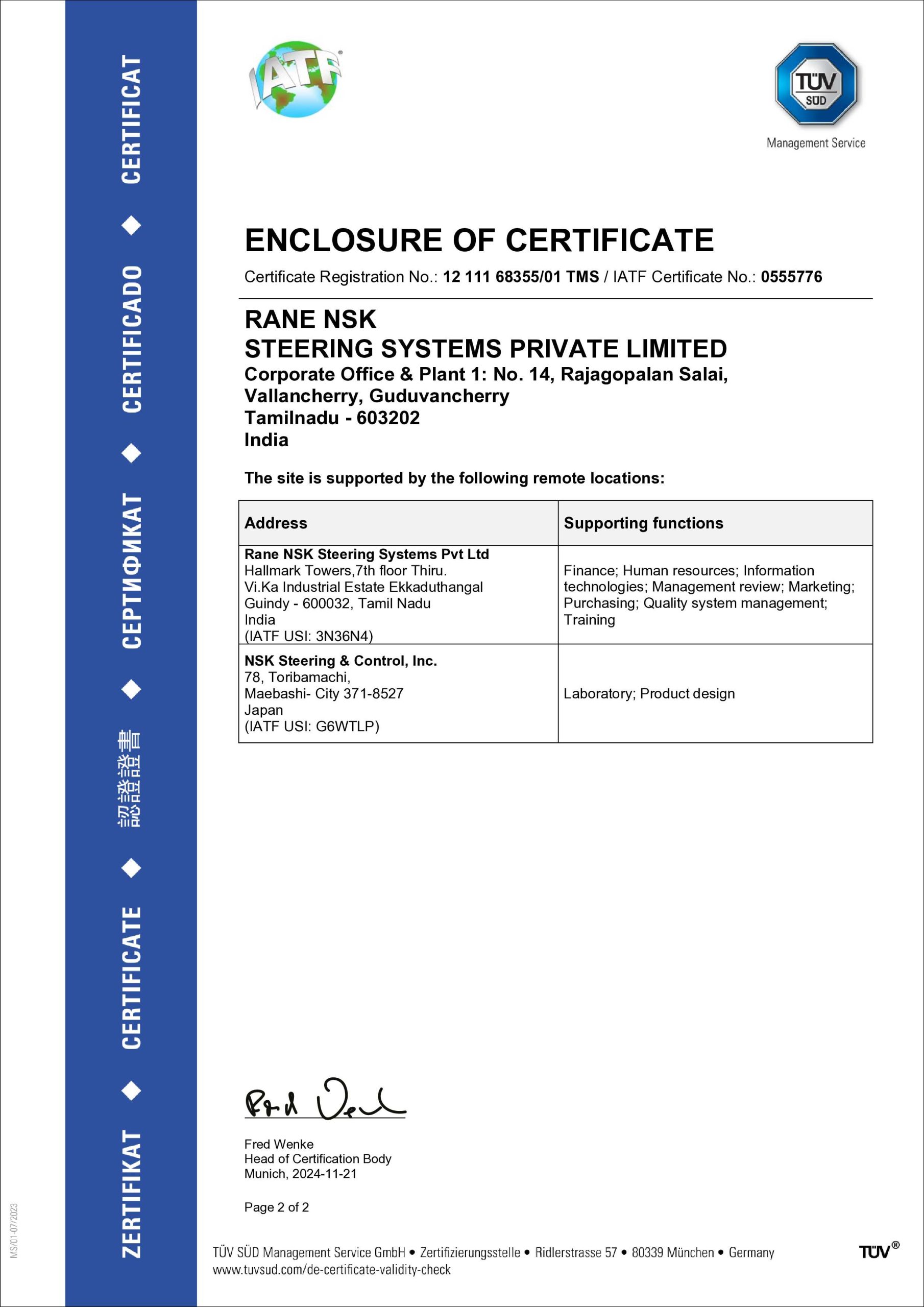 IATF Certificate Chennai P1-1