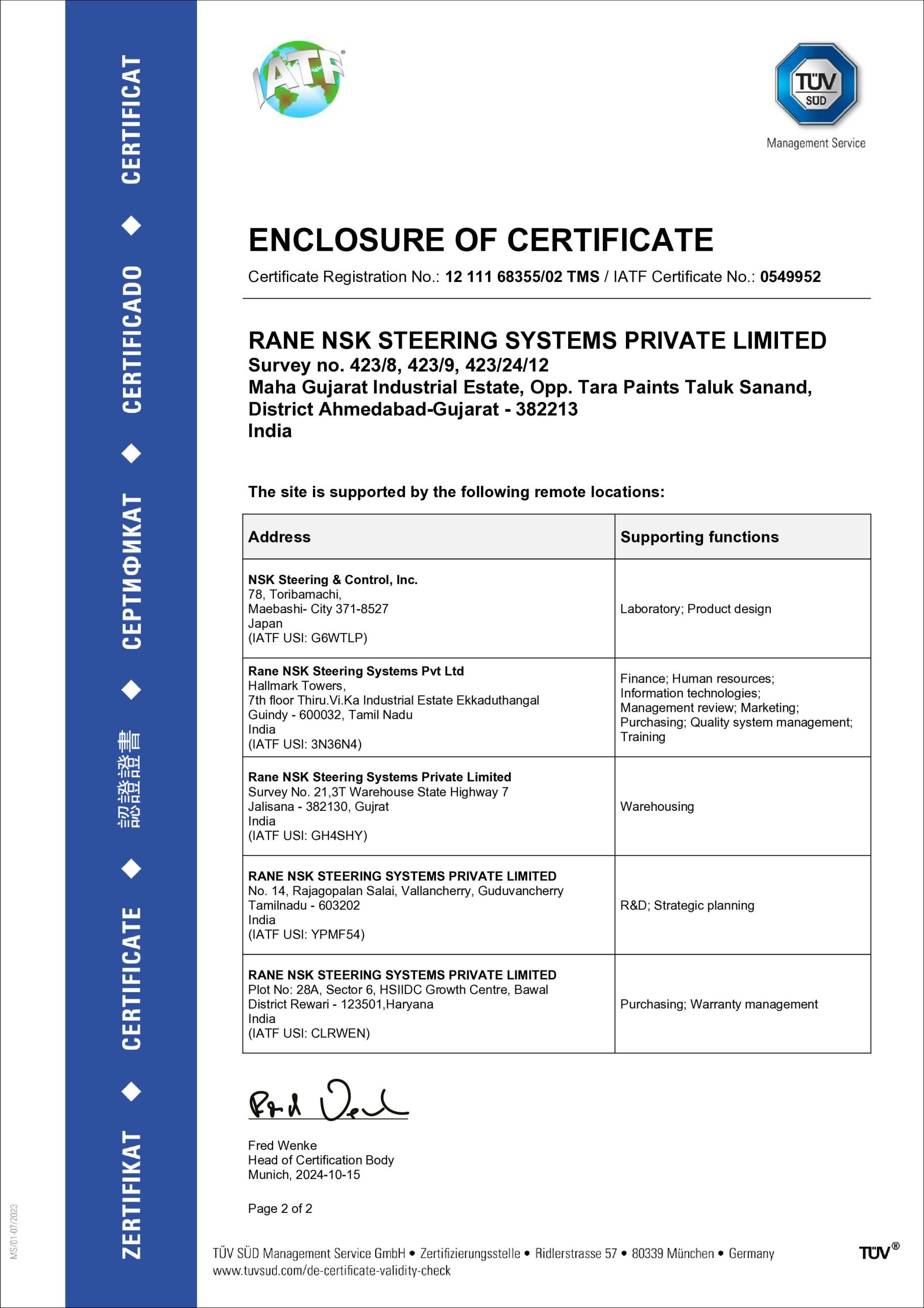 IATF Certificate Gujrat-1